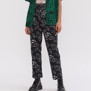 LAZY OAF x THE FLINTSTONES Printed Pants size 32